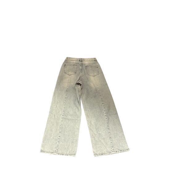 Commense Women's XSmall Light Wash Blue Wide Leg High Rise Denim Jeans - Picture 6 of 15